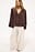Crinkle Wide Sleeve Blouse