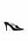 Croco Square Toe Mules