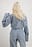 Gestreifte cropped Hemdbluse
