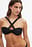 Cross Detail Balconette Bikini Top
