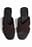 Cross Strap Suede Sandals