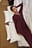 Deep Neck Draped Maxi Dress