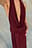 Vestido Maxi Halter de Cuello Profundo