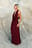 Deep Neck Halterneck Maxi Dress