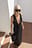 Deep V-neck Maxi Dress