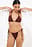 Culotte de bikini à cordon de serrage