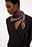 Punktierter Satin-Schal