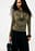 Draped Collar Shirt