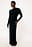 Drapert Jersey Maxi Kjole
