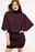 Draped Jersey Mini Dress