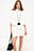 Draped Jersey Mini Dress