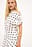 Draped Short Sleeve Top