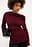 Draped Structured Long Sleeve Top