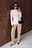 Draped Structured Long Sleeve Top