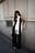 Elastic Detail Low Waist Suit Pants