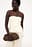 Broderad bandeau-topp