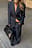 Alex Maxi Overdimensjonert Rutete Blazer
