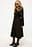 Faux Fur Detail Trenchcoat