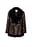Faux Leather Belted Jacket