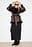 Faux Leather Belted Jacket