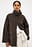 Faux Suede High Neck Jacket