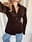 Taillierter Cord-Blazer