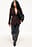 Fitted Elastic Waist Blazer