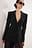 Fitted Sharp Shoulder Blazer