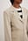 Tætsiddende blazer med lille revers