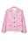 Åtsittande blazer i mocka