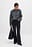 High Waist Flared Denim