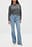 High Waist Flared Denim