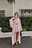 Flounce Detail Chiffon Maxi Caftan