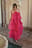 Flounce Detail Maxi Dress