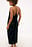 Flowy Draped Jersey Maxi Dress