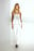 Flowy gebreide midirok