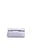 Suede clutch bag with folding detail