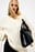 Fold Up Cable Knitted Wool Blend Sweater