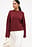 Folded Sleeve Knitted Sweater