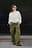 Folded Waist Detail Trousers
