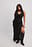 Maxikleid mit Rüschen