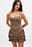 Minikleid mit Rüschen