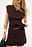 Front Seam Detailed Mini Skirt