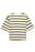 Tailliertes Baumwoll-T-Shirt mit Trichterausschnitt
