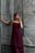 Robe midi en chiffon superposée