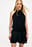 Chiffon-Minikleid mit Neckholder