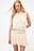 Chiffon-Minikleid mit Neckholder