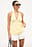 Neckholder-Top mit Muster