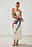 Maxikleid aus Satin mit Neckholder
