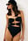 Hardware Cut Out Swimsuit